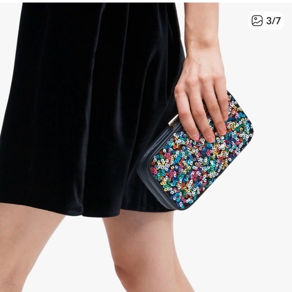Kate Spade Multicolor Sequin Clutch - Picture 2 of 5
